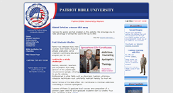 Desktop Screenshot of alumni.patriotuniversity.org